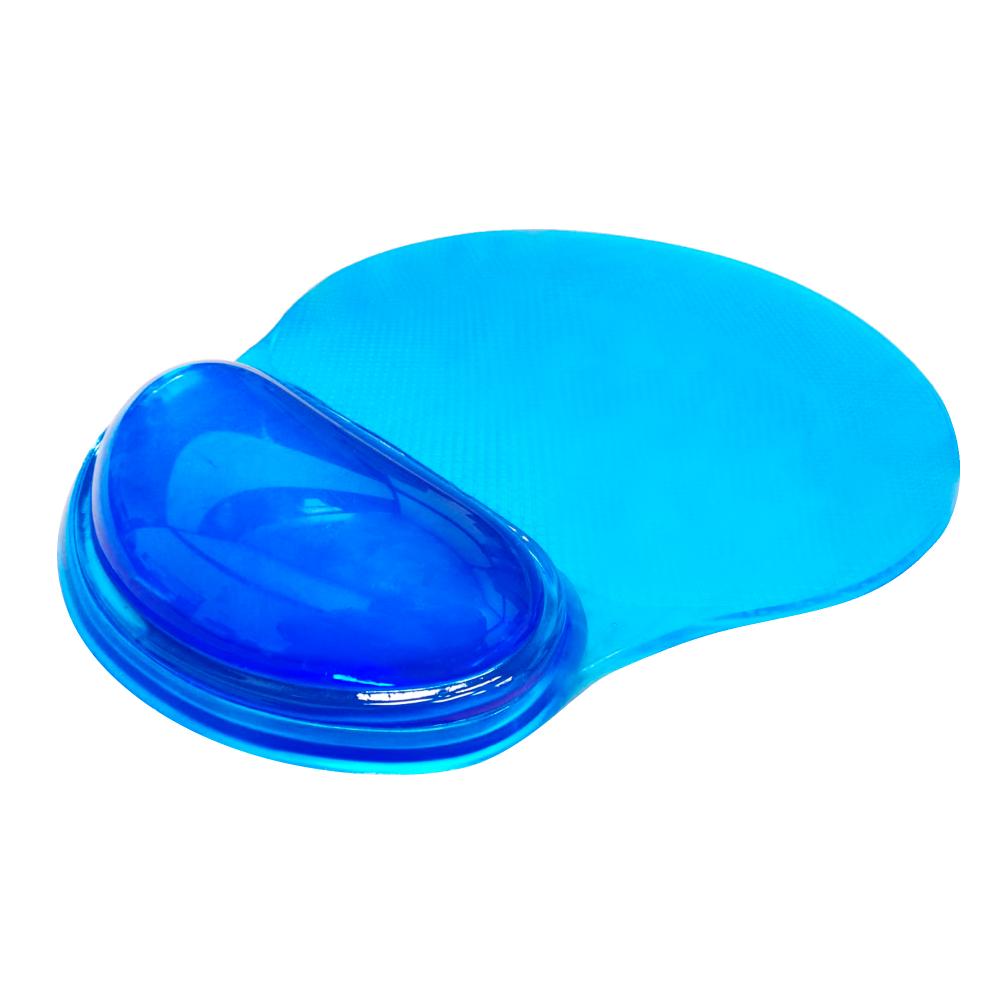 Pad Mouse Star Soporte Muñeca en Silicona TL-M-008 -Azul