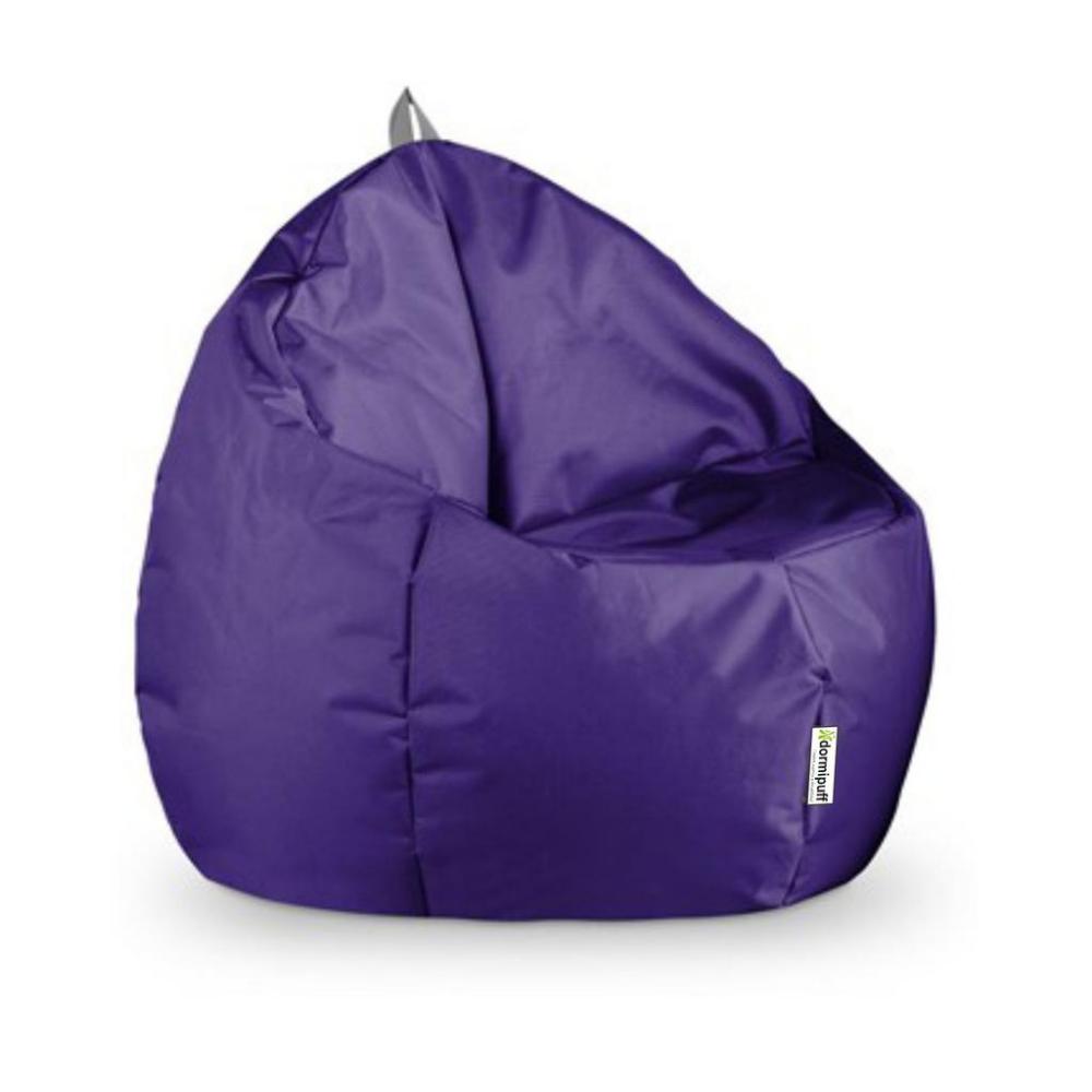 Puff Pibe Morado Mediano Lona Impermeable