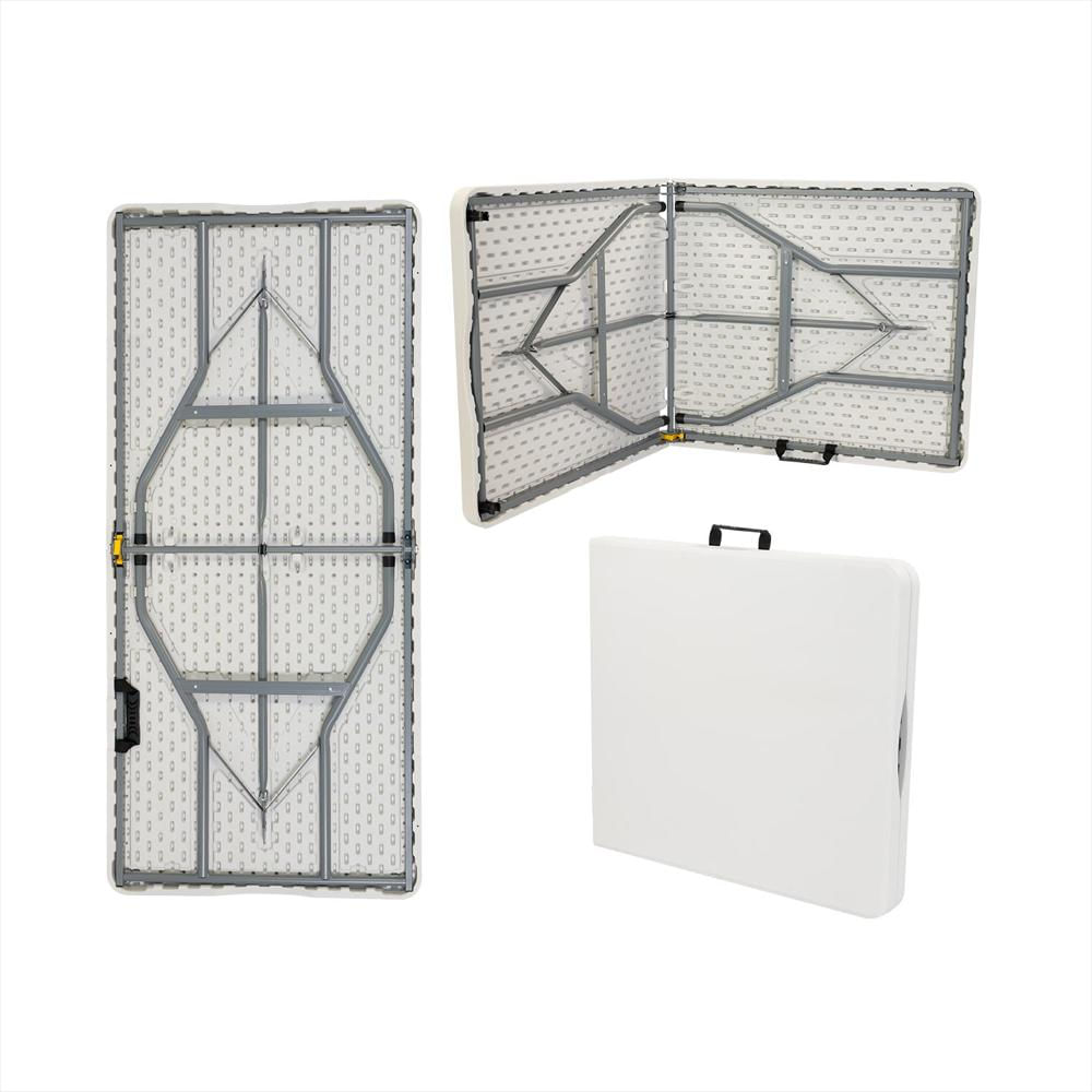 Mesa Plegable 150Cm Rectangular Blanca Catering 7House img #5