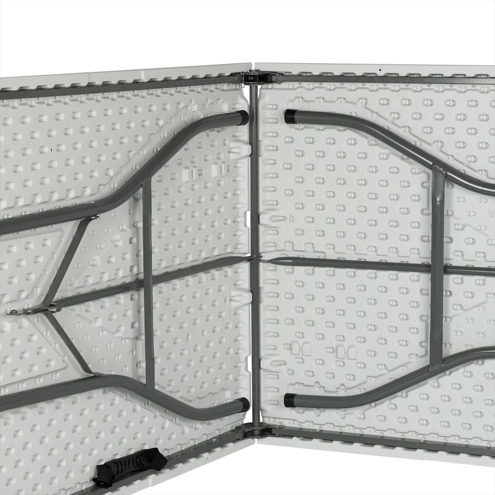 Mesa Plegable 240Cm Rectangular Blanca Catering 7House img #4