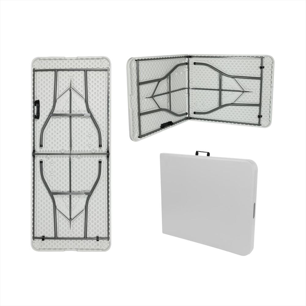 Mesa Plegable 240Cm Rectangular Blanca Catering 7House img #5