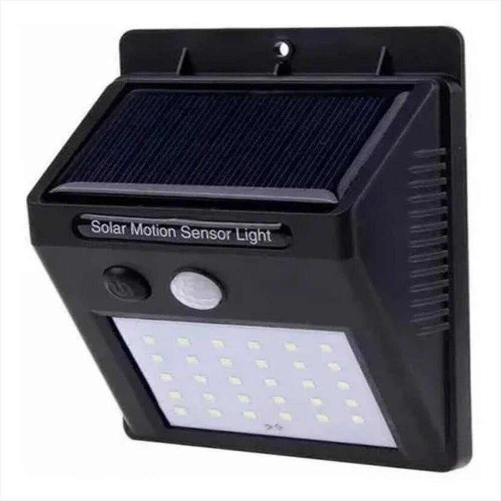 Lámpara 30 Led Solar Sensor De Movimiento Exteriores