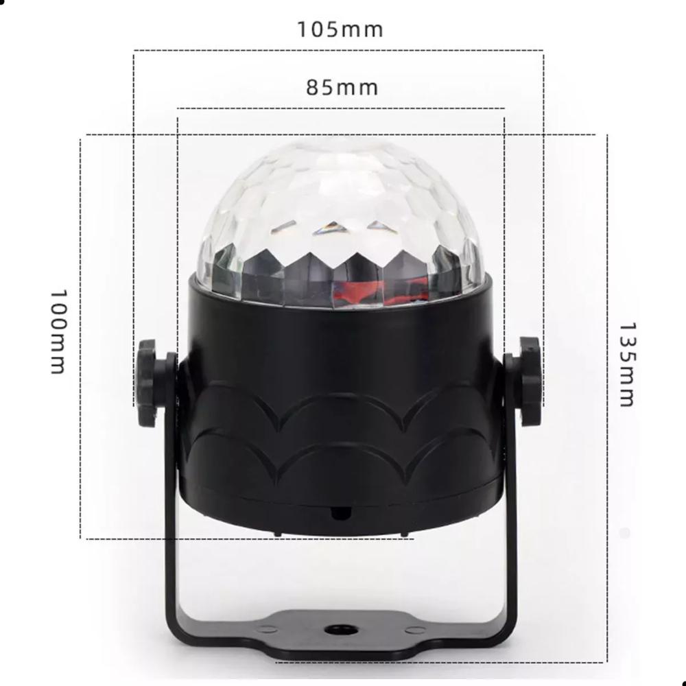 Bola De Luces Led Rgb Con Control Remoto U02 img #2