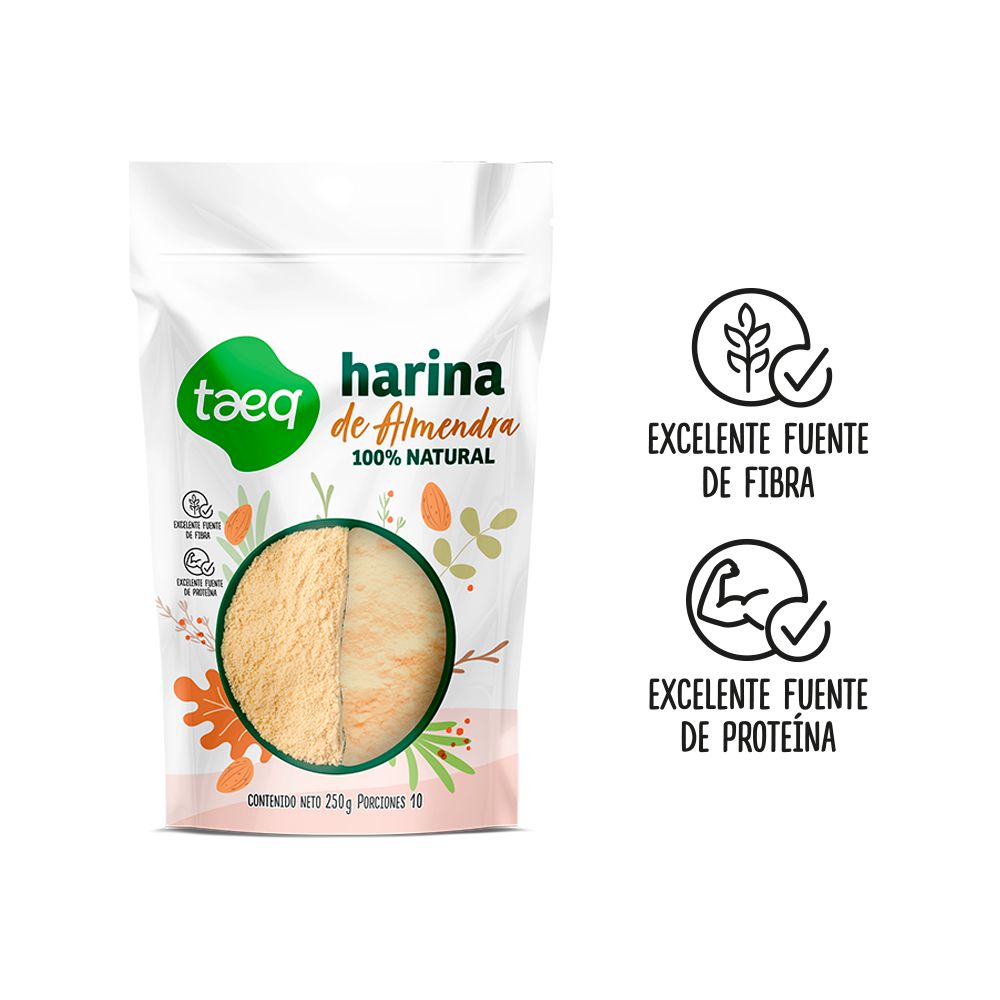 Harina TAEQ de almendras (250 gr)