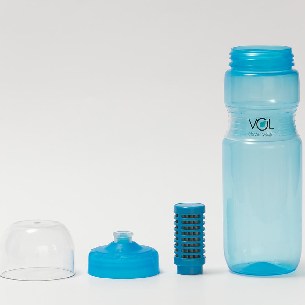 Filtro Botella Vol Clever Water Azul img #1