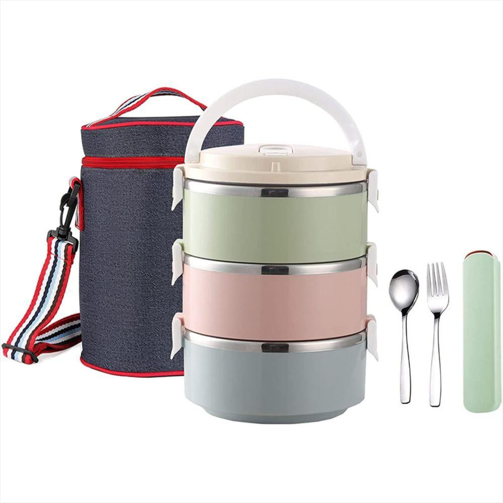 Worthbuy Lonchera De Acero Inoxidable img #1