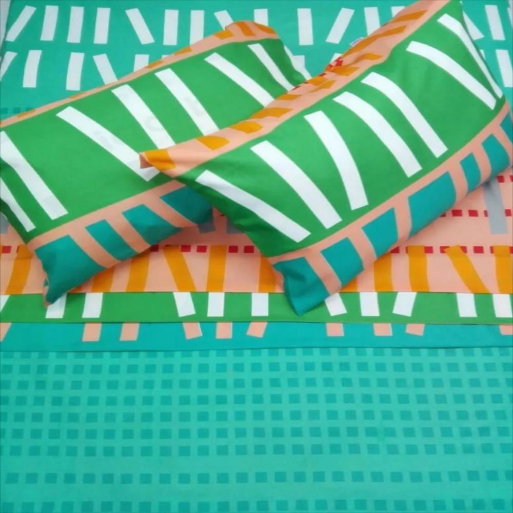 Juego De Sábanas Semidoble Happy Bear Estampado