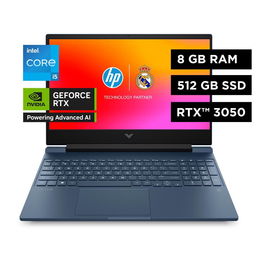 Portatil Gaming HP Victus Intel Core i5 12450H RAM 8 GB 512 GB SSD 15fa0021la
