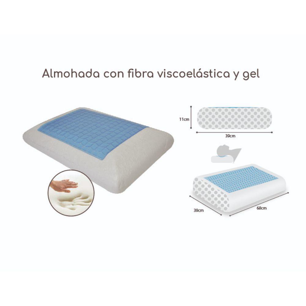 Almohada Visco Tradicional Gel