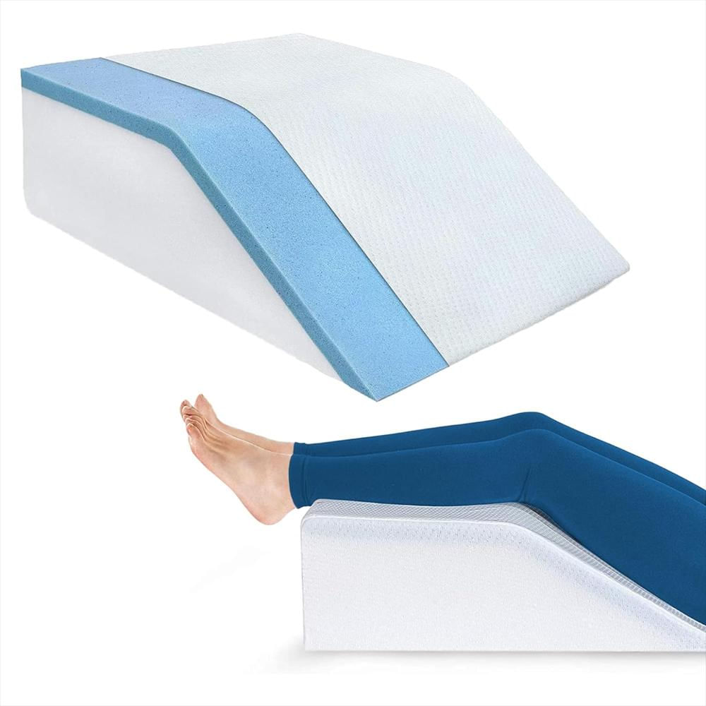Almohada Cojin Para Elevar Piernas Memory Foam Ortopedica