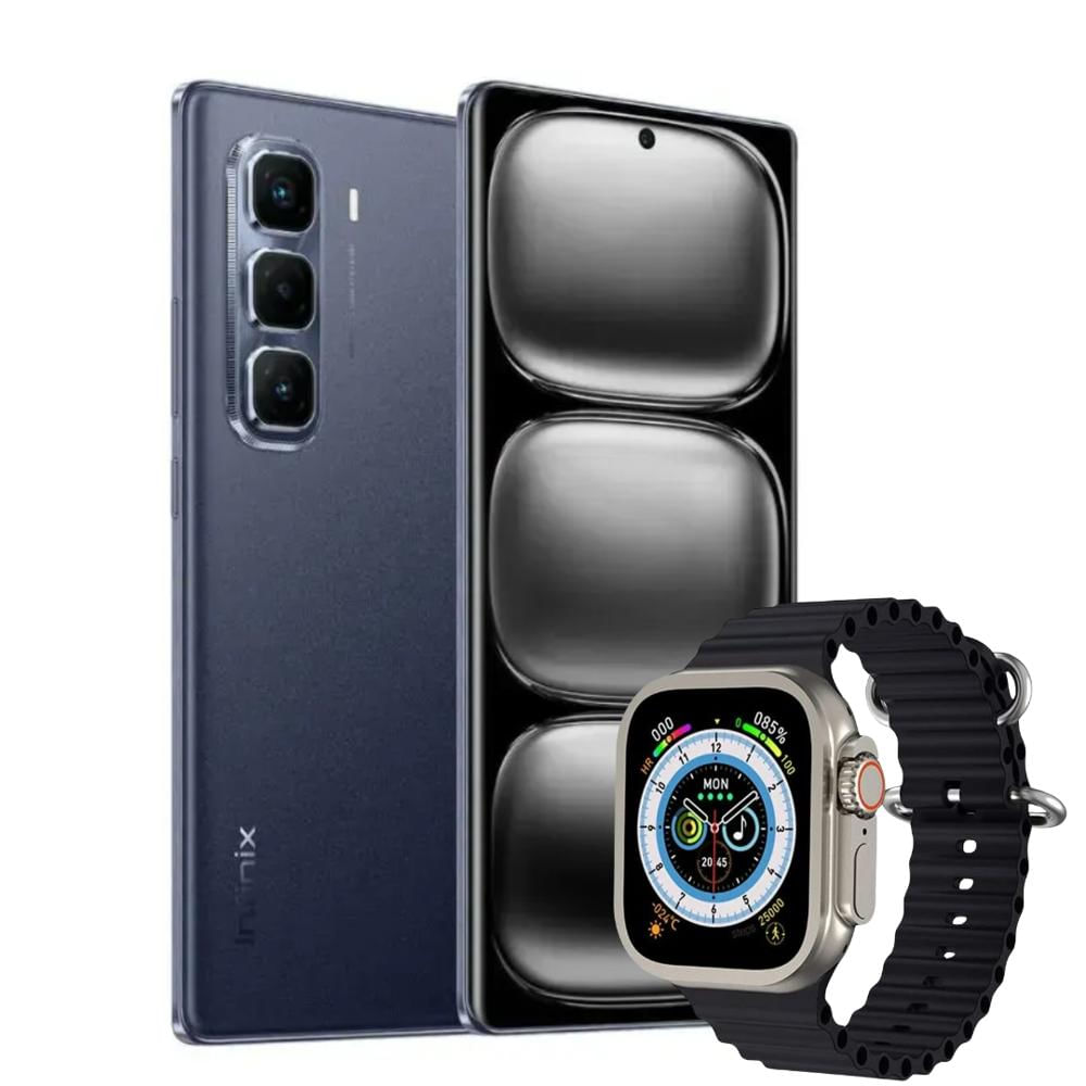 Celular Infinix Hot 50 5G 256Gb 8Ram Negro + Smarwatch