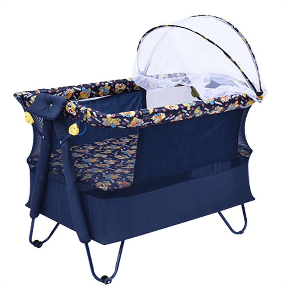 Corral Doble Nivel Con Toldillo Para Bebé img #2