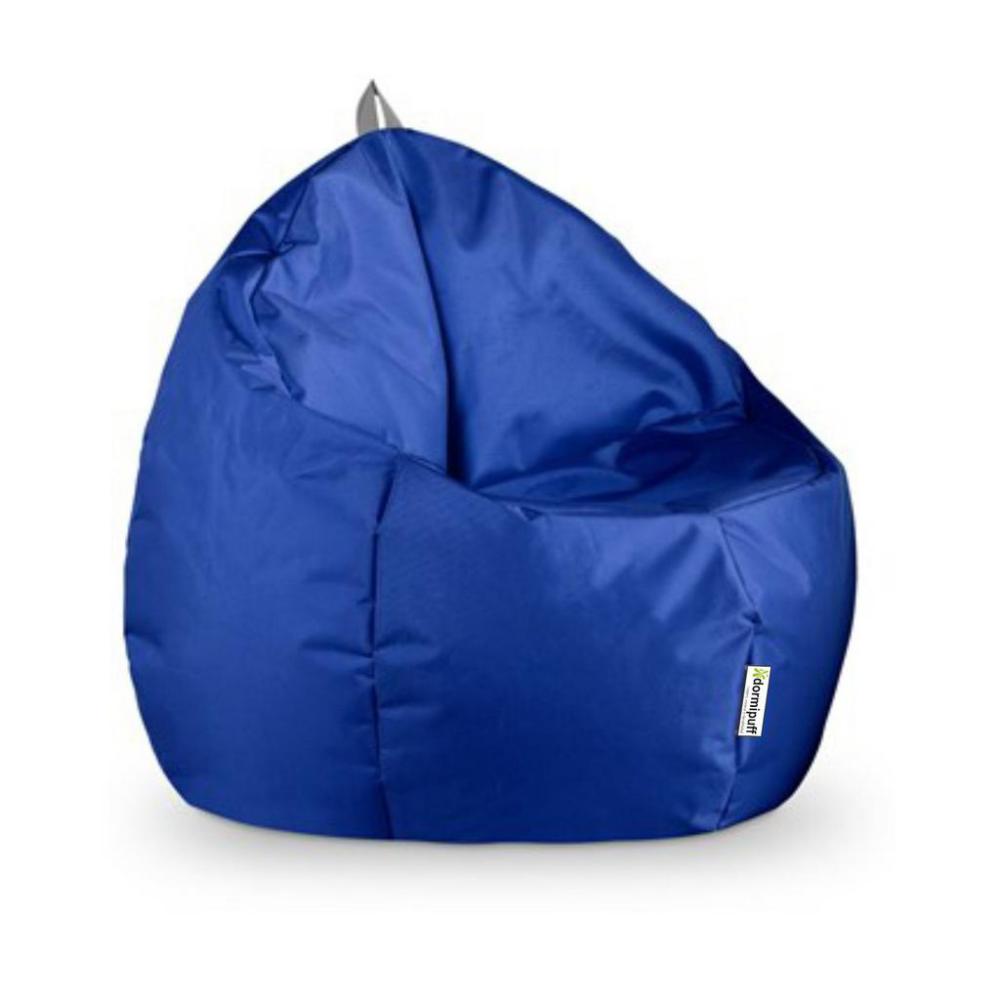 Puff Pibe Azul Lona Impermeable Dormipuff