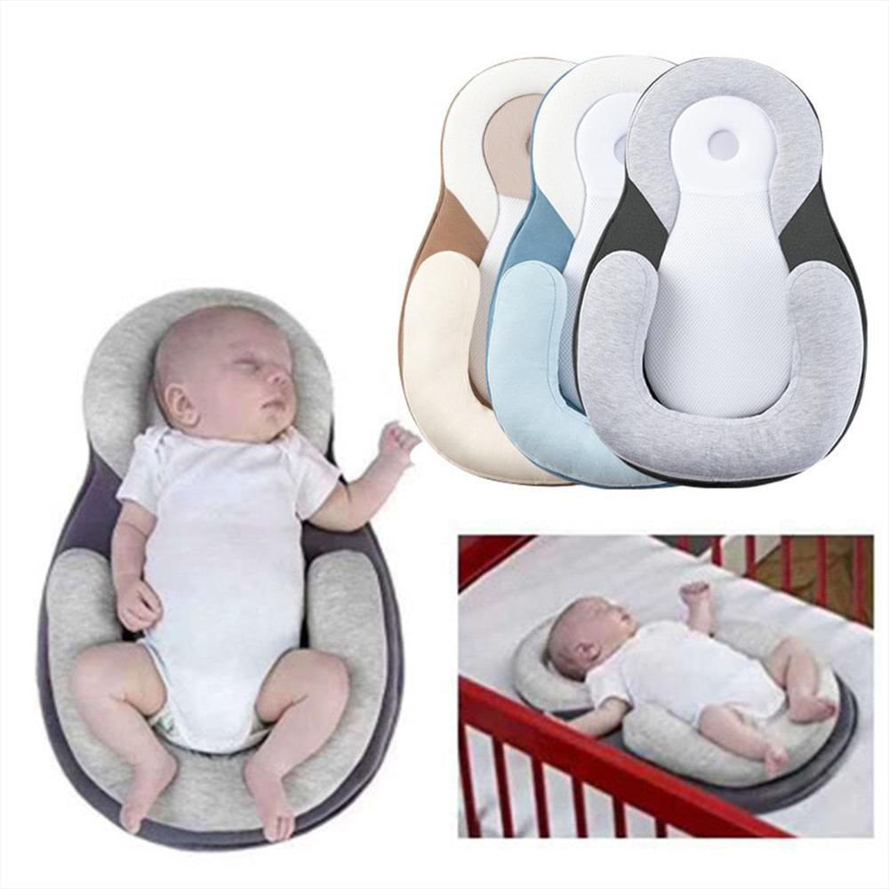Almohada Antireflujo Para Bebé Recién Nacido Colchón Gris img #2