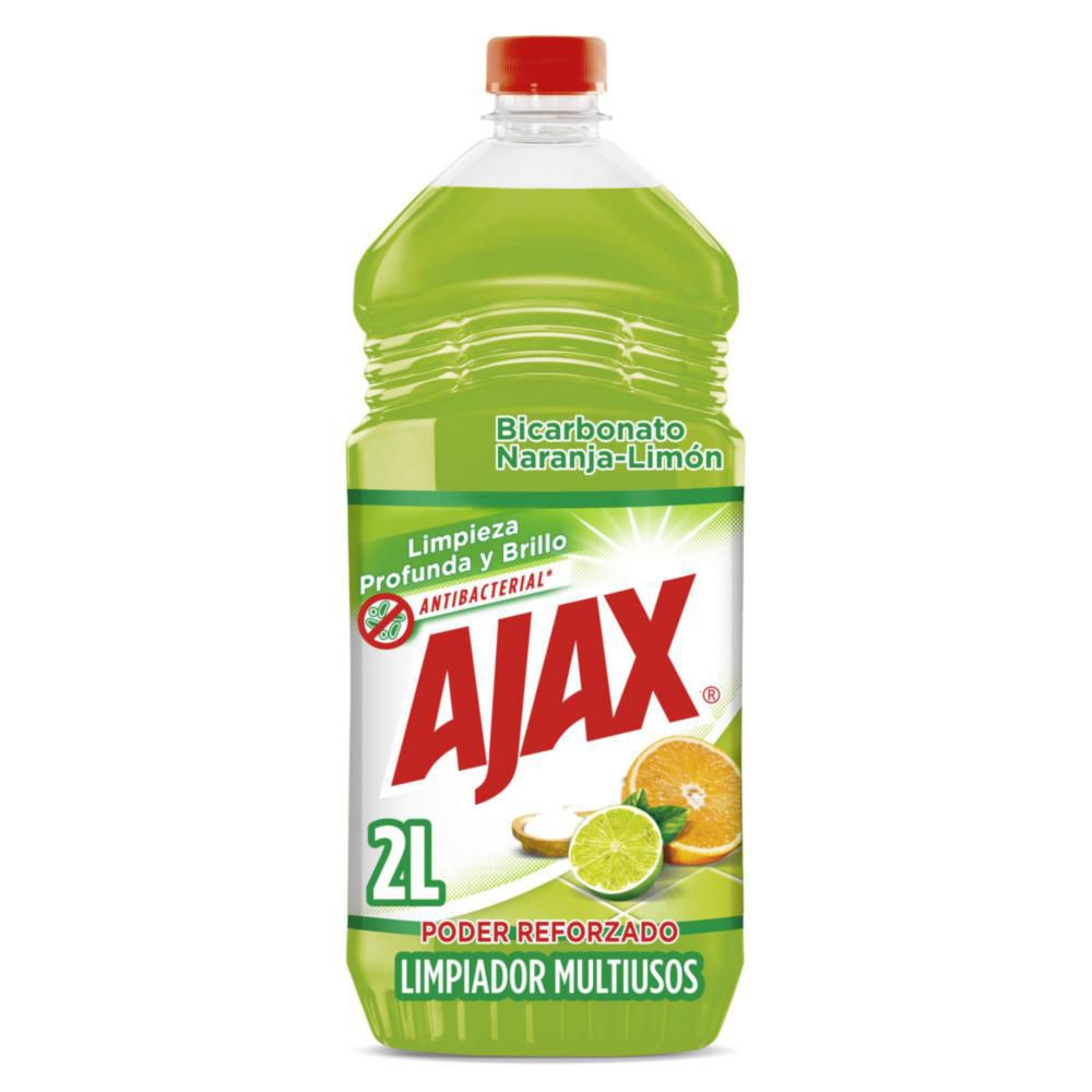 Limpia Pisos AJAX Bicarbonato Naranja Limón (2000 ml)