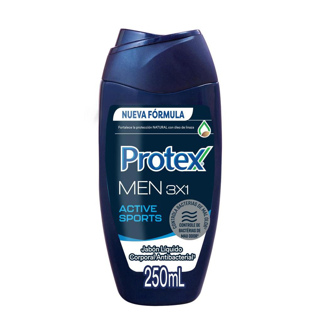 Jabón Líquido PROTEX For Men Sport Corporal (250 ml)