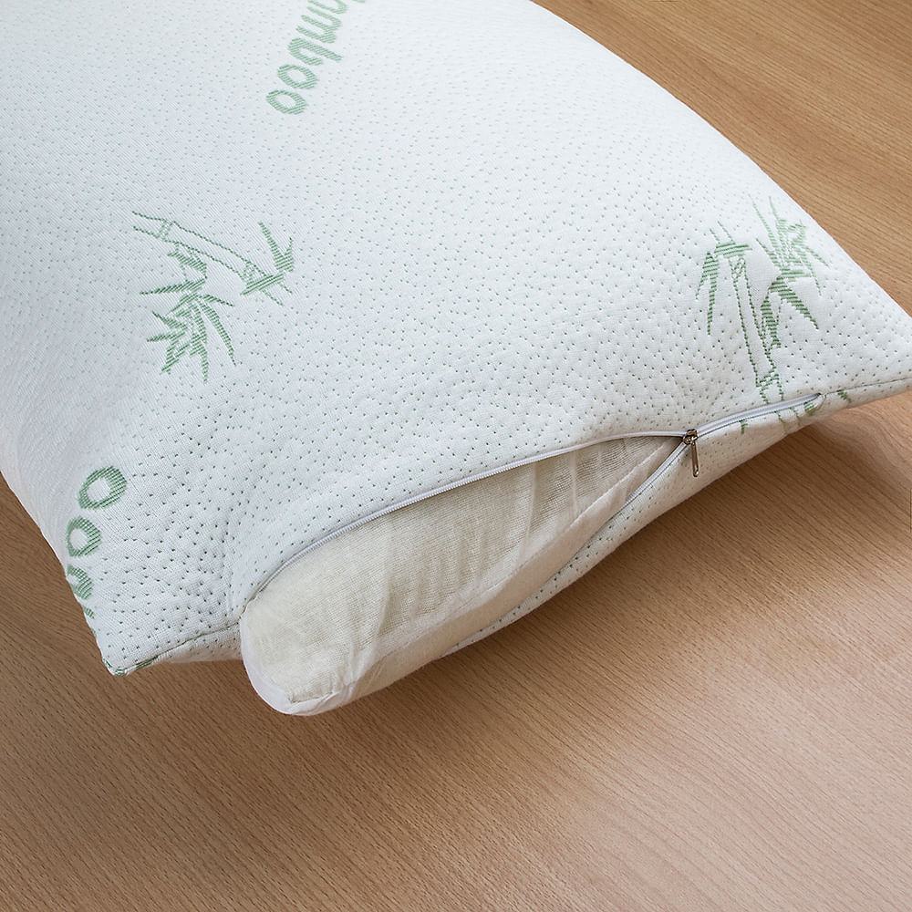 Almohada De Bamboo Ortopedica Con Memoria Suave Y Firme img #3