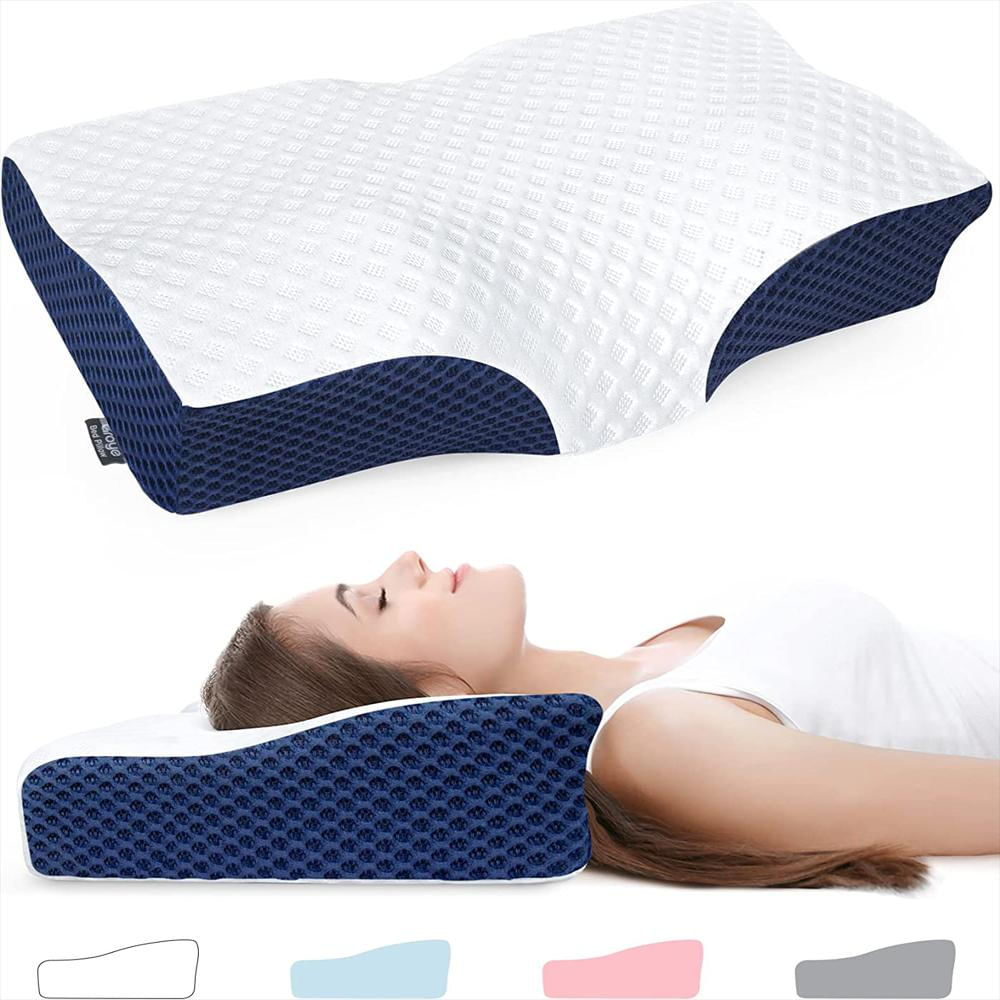 Almohada Ortopedica Ajustable Cervical Para Aliviar El Dolor