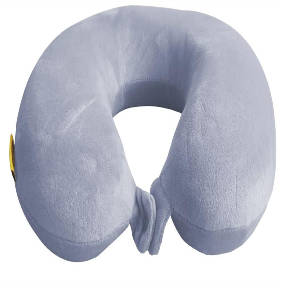 Almohada Cojin Viajero Cuellero Forro Terciopelo