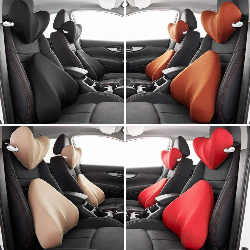 Almohada De Apoyo Lumbar Viscoelástica Para Silla De Oficina img #2