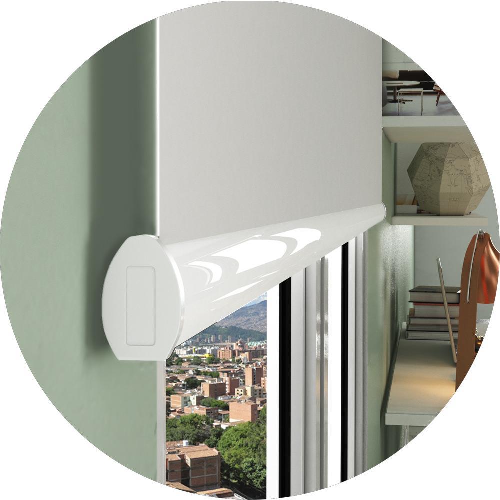 Cortina Enrollable Novelty Home Blackout Blanco 160 X 180 Cm img #3