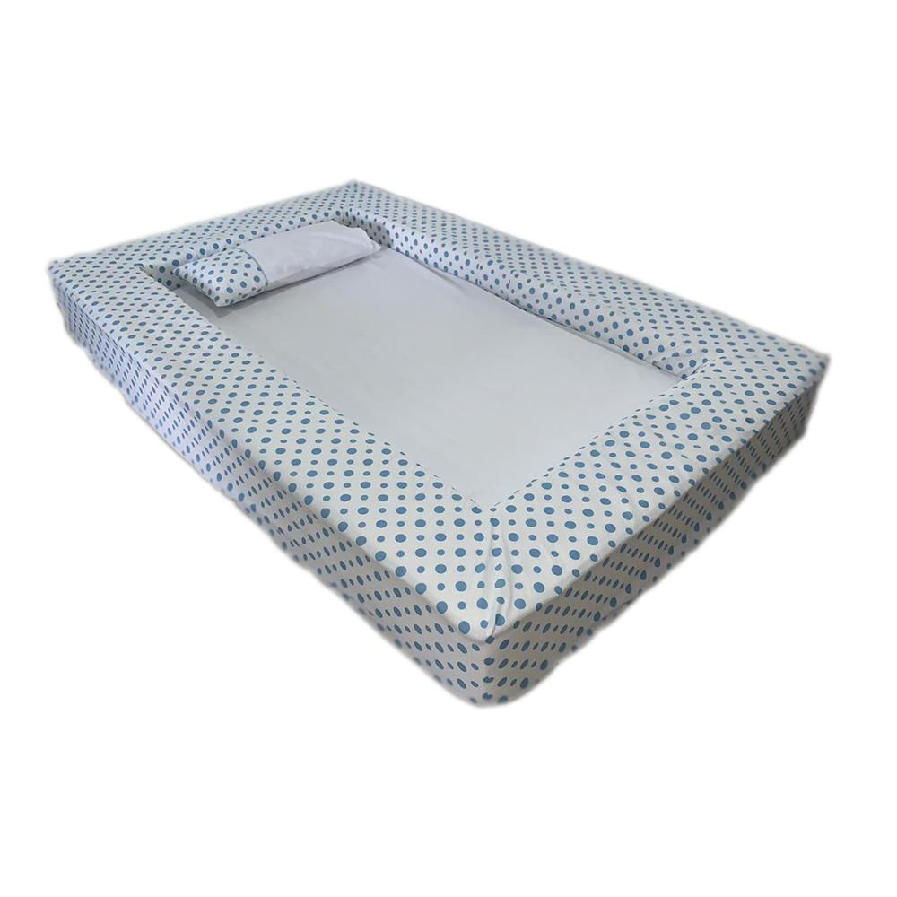 Colchon Baby Safe Bolas Azules Lacipe 120X190