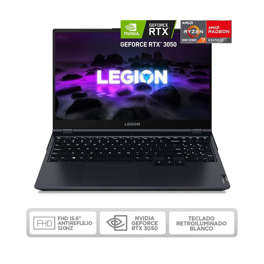 Computador LENOVO Gaming 3 AMD Ryzen 7 RAM 16 GB 512 GB SSD Legion 5 15ACH6