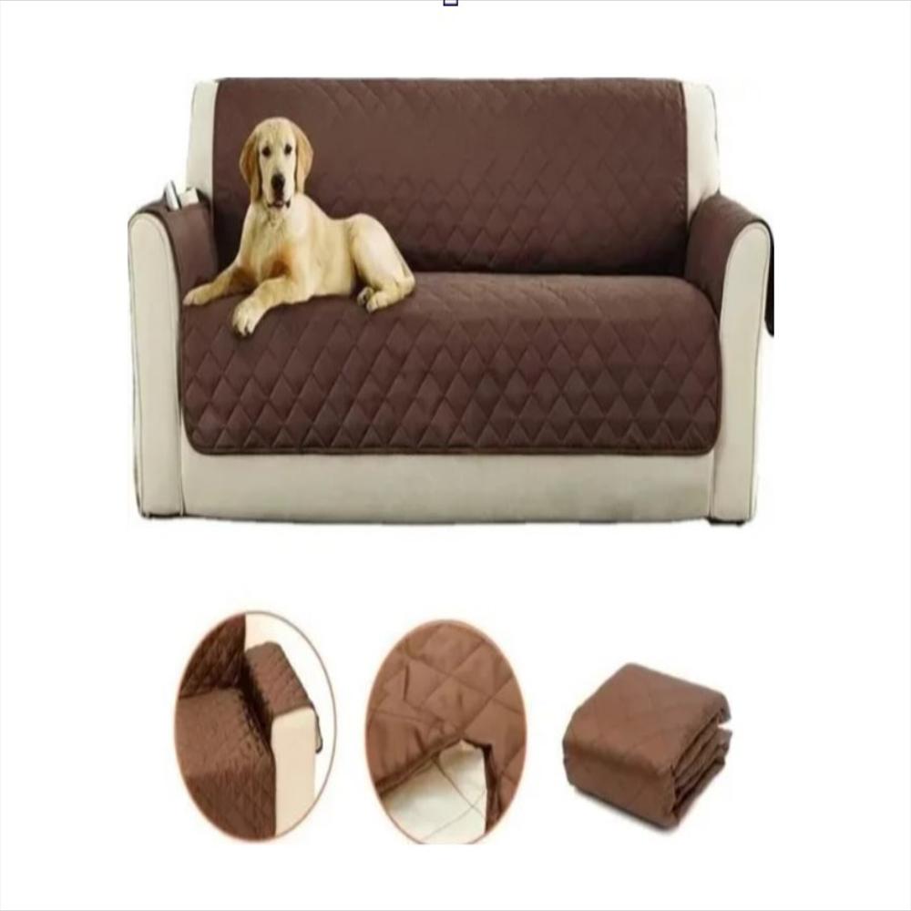 Forro Protector Silla Sofá Doble Faz Cubre Sofá 3 P Lavable