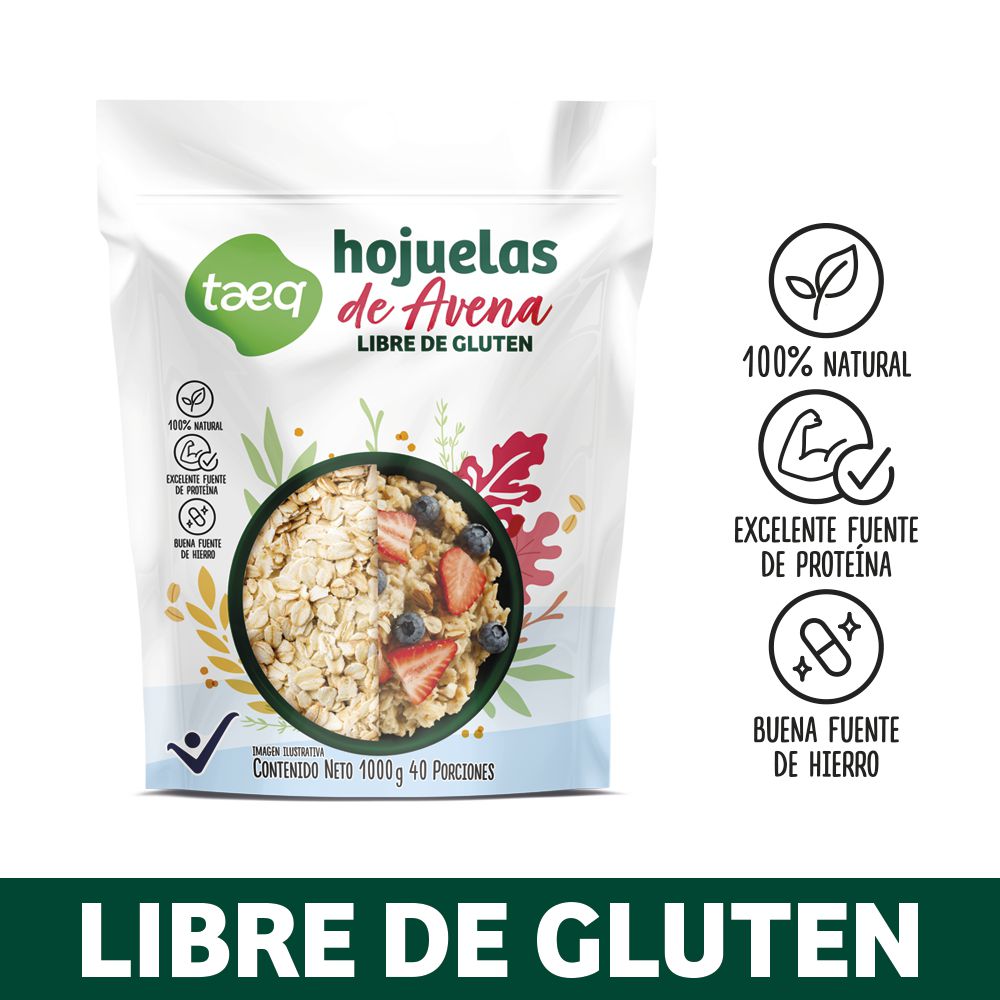 Hojuelas De Avena TAEQ 1000 gr