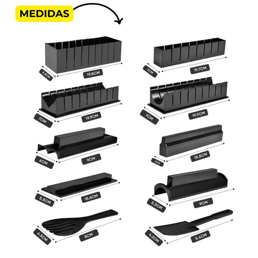 Kit Molde Para Hacer Sushi Perfecto Cocina Fácil img #5