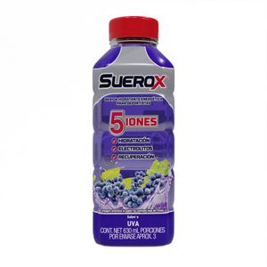 Bebida SUEROX uva (630 ml)