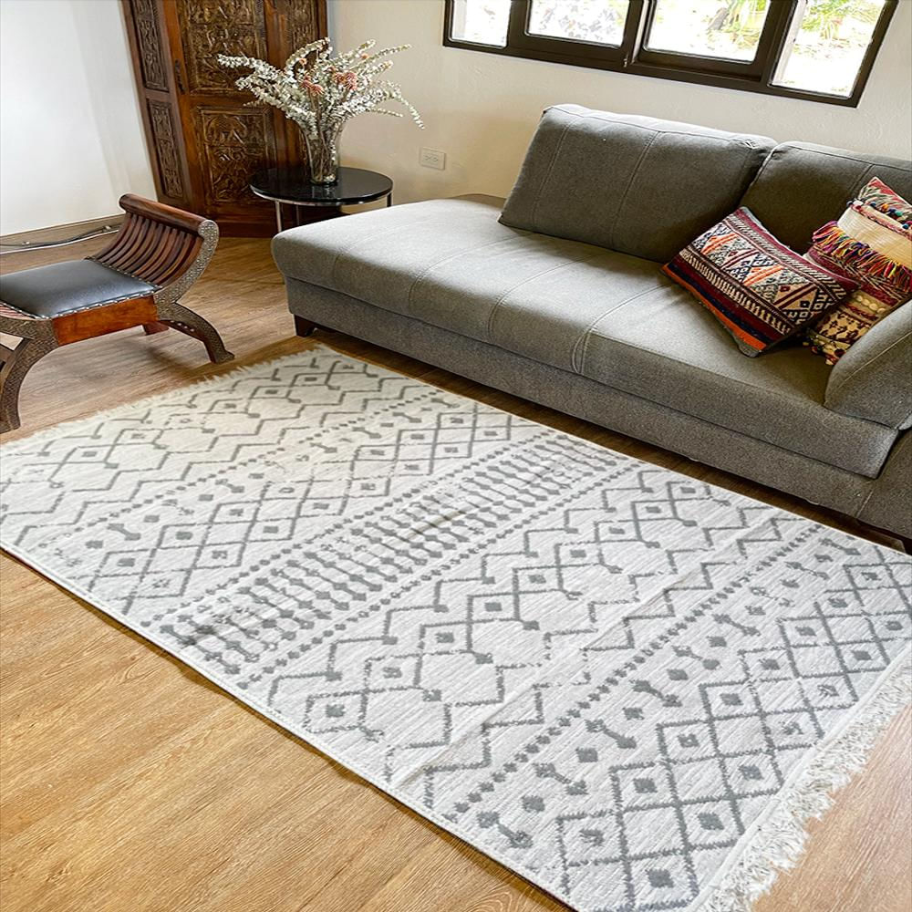 Tapete Kilim Diseño Capadocia 180X120 Cm Gris img #2