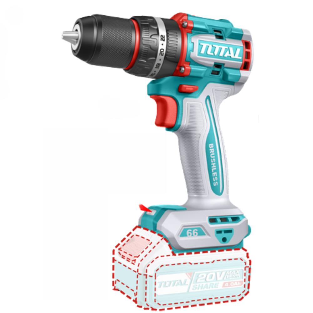 Taladro Percutor 1/2 66Nm+ Kit De Herramientas 165 Pzs Total img #3