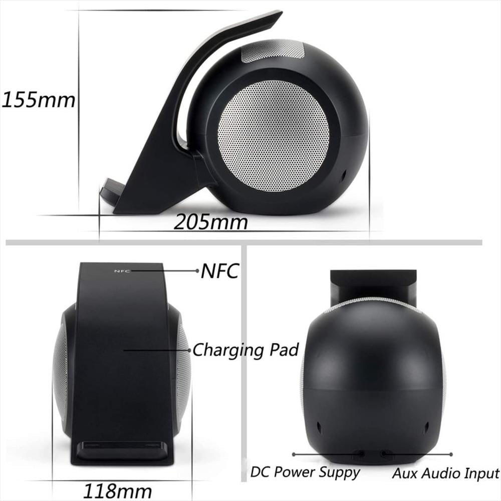 Cargador Inalámbrico Rápido Con Altavoz Censhi img #4