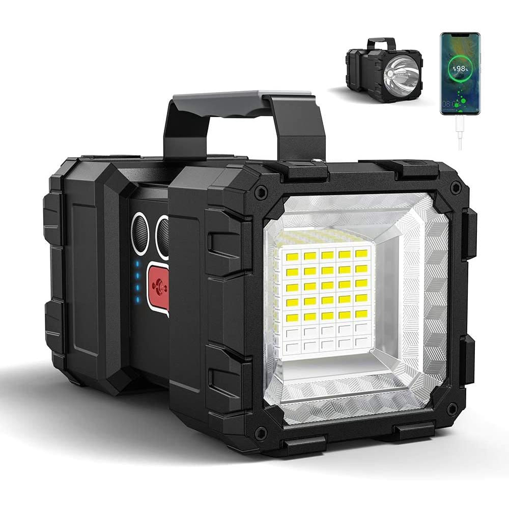 Linterna Recargable De Mano Portátil De 10000Mah