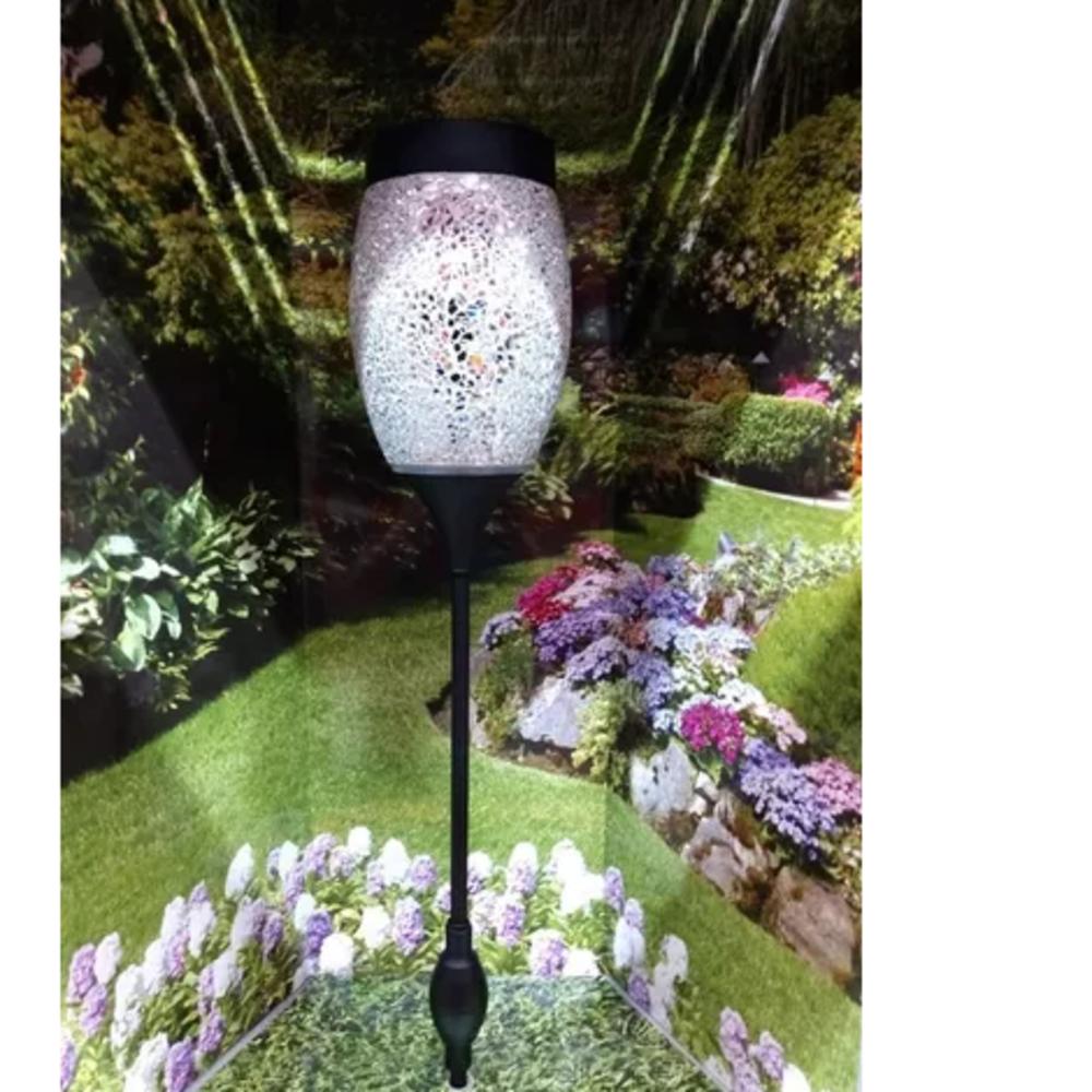 Lampara Solar Automática Estaca Jardin Luz Led Patio