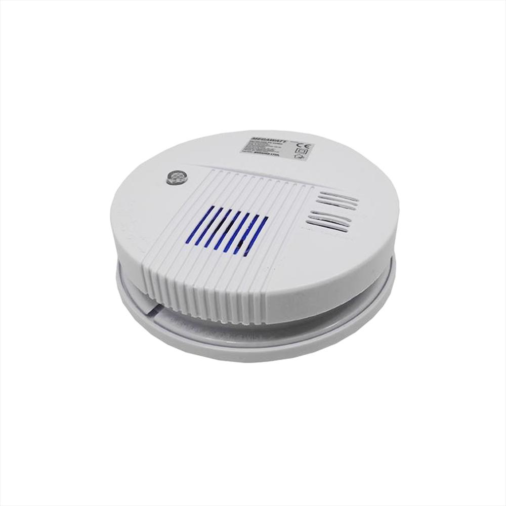 Detector De Humo Megawatt + Batería 9V Casa Oficinal Negocio Local