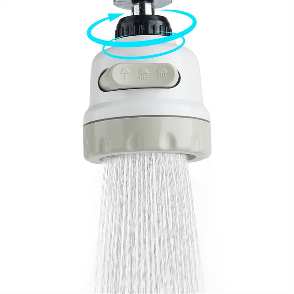 Grifo Ahorrador De Agua Giratorio Con Adaptador Universal