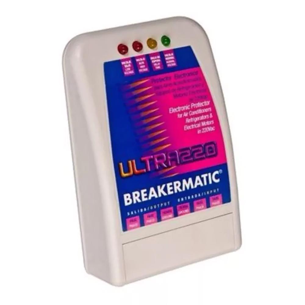 Protector De Voltaje Breakermatic Trabajo Pesado 220V