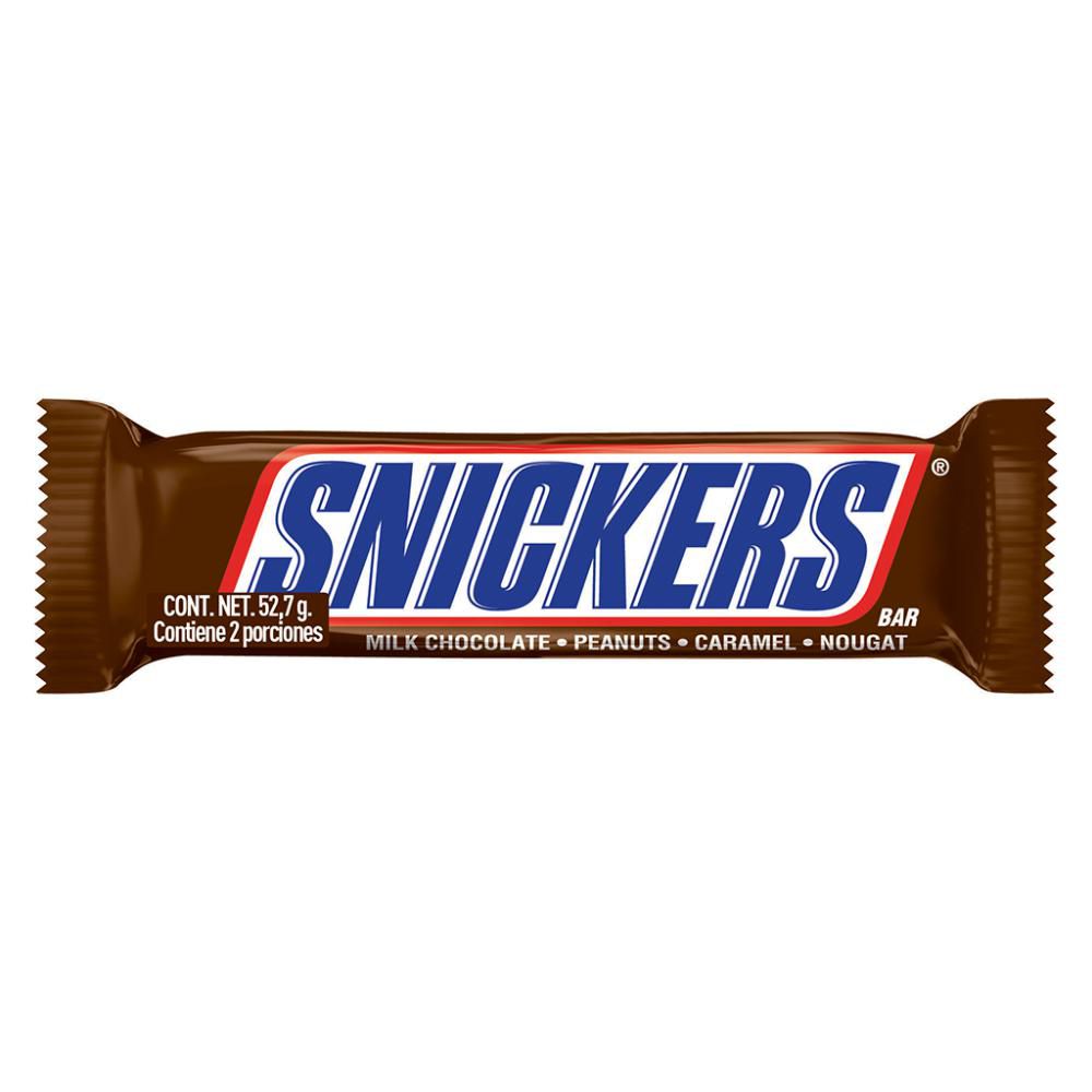 Chocolate SNICKERS En Barra (52.7 gr)