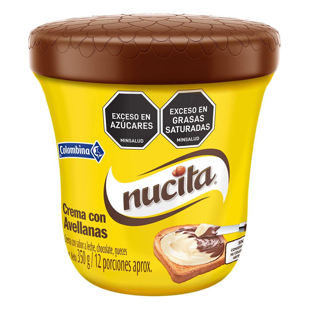 Crema NUCITA Dos colores (350  gr)