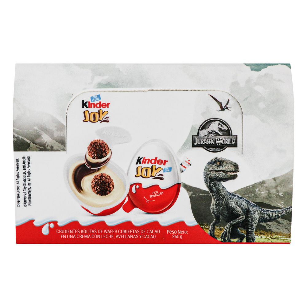 Huevo De Chocolate KINDER JURASIC PADRE (240 gr)