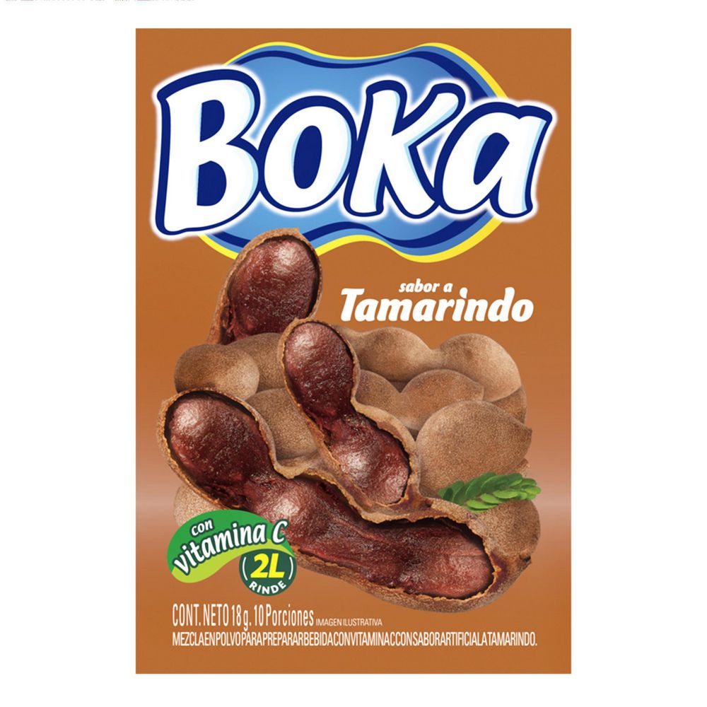 Mezcla BOKA POLVO PREPARAR BEBIDA TAMARIND (18 gr)