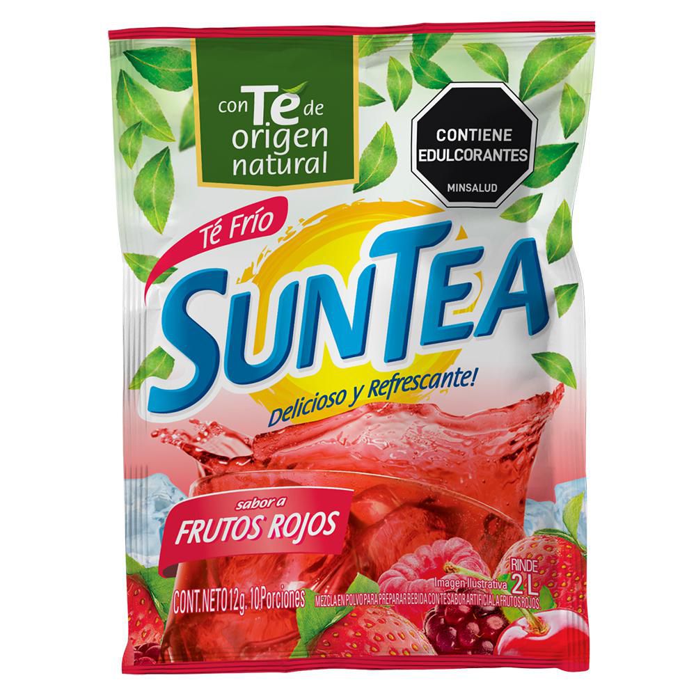 Té en polvo SUNTEA sabor a frutos rojos (12 gr)