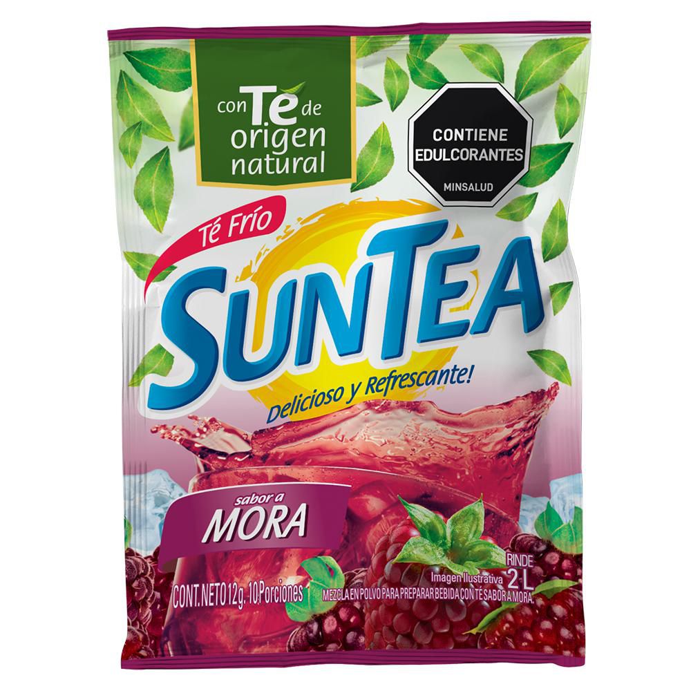 Té en polvo SUNTEA sabor a mora (12 gr)