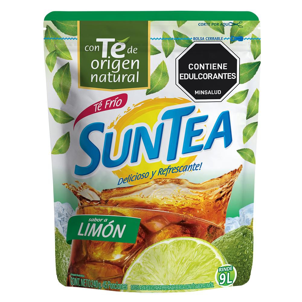 Té en polvo SUNTEA sabor a limón (240 gr)