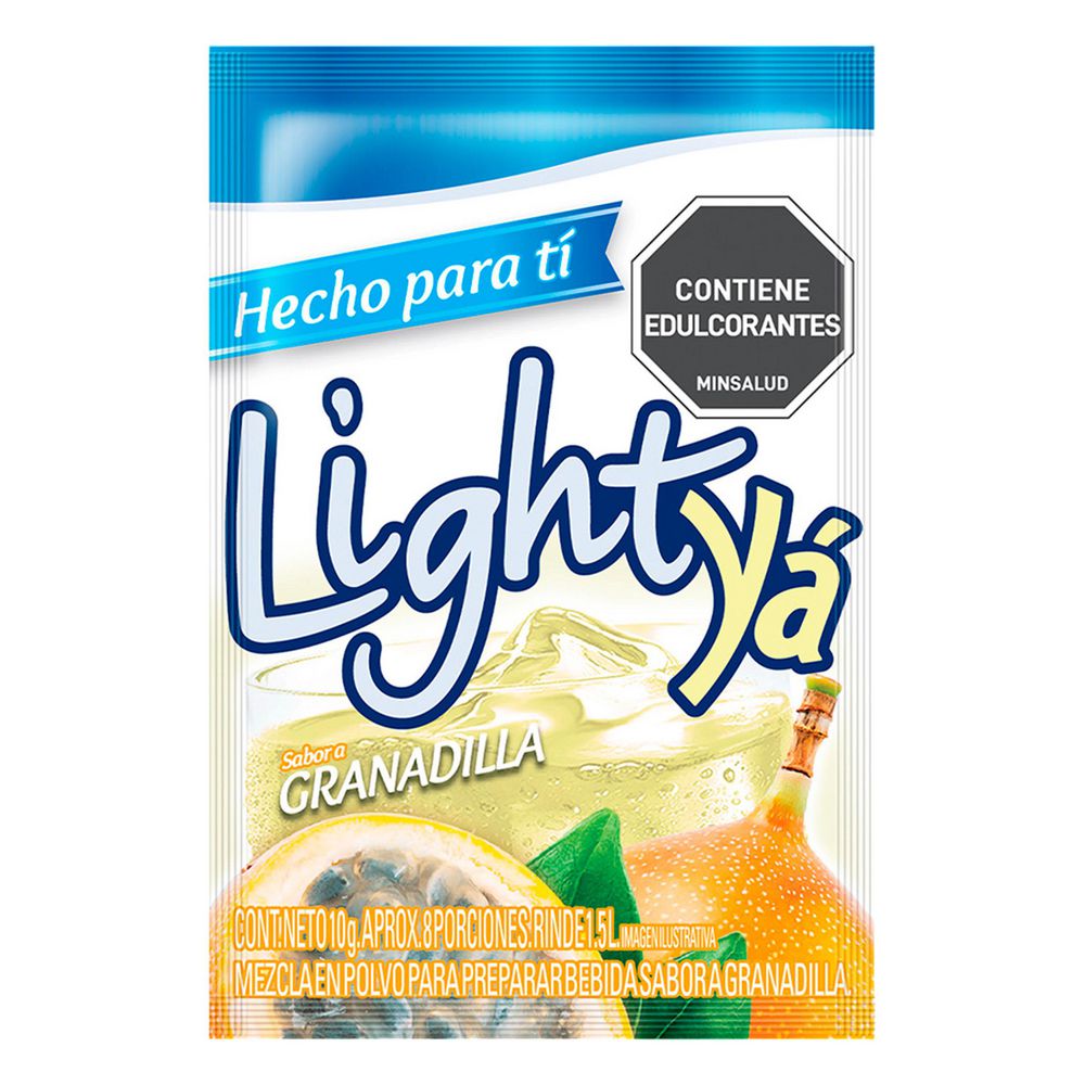 Bebida en polvo LIGHT YA granadilla (10 gr)