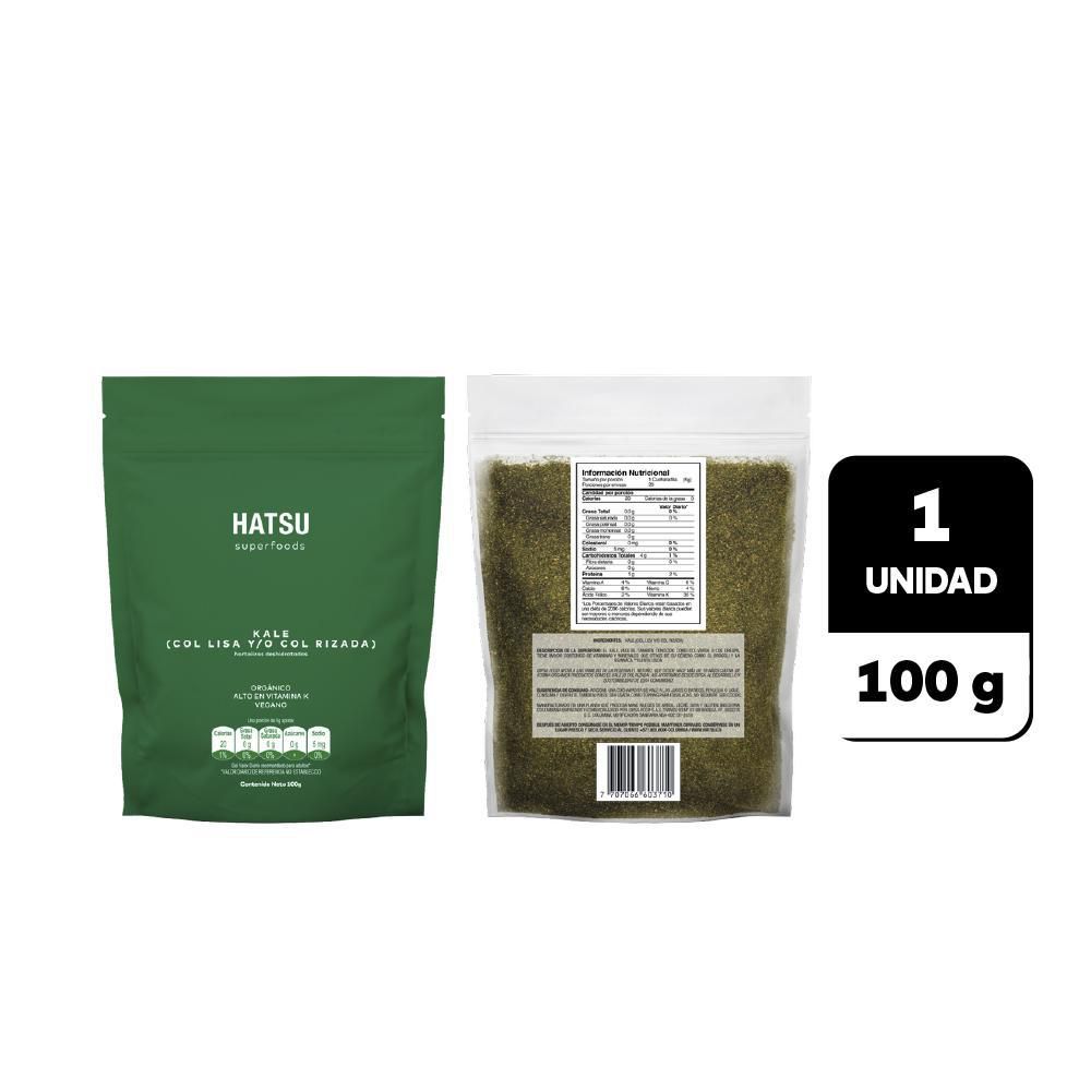 Super Foods HATSU Kale Lisa Y Risada Doypack (100 gr)