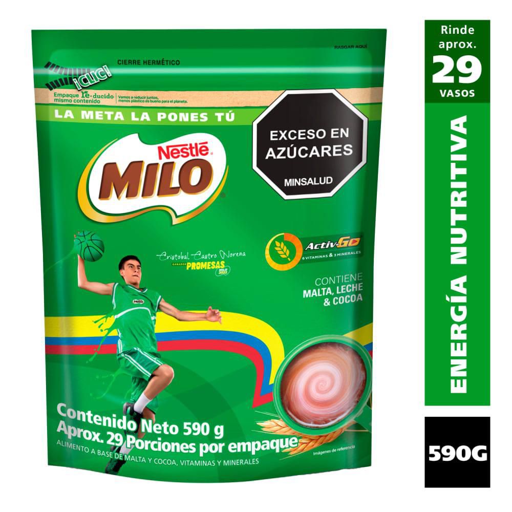 Bebida en polvo MILO ActivGO (590 gr)