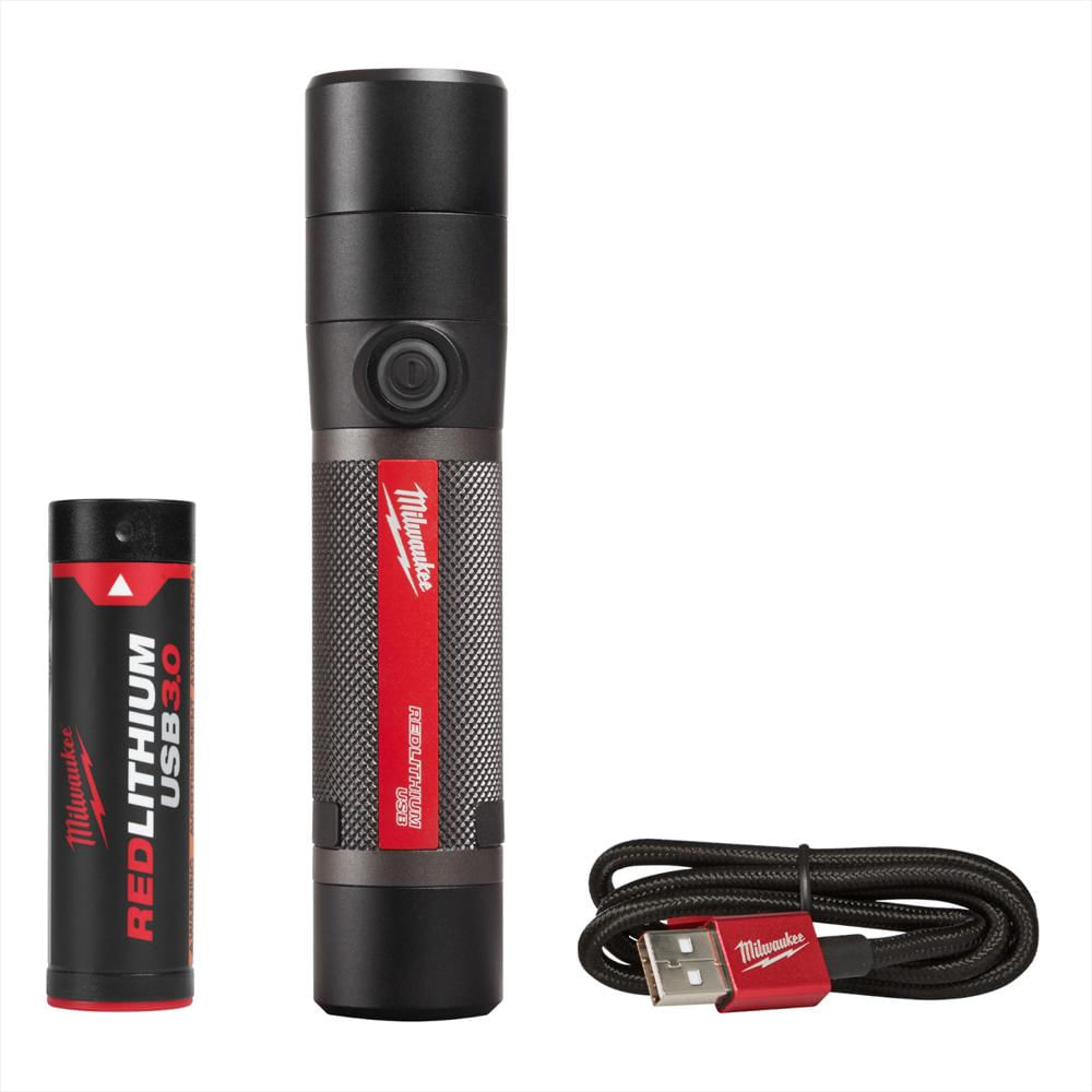 Linterna Personal Recargable Por Usb 800 Lumenes Milwaukee